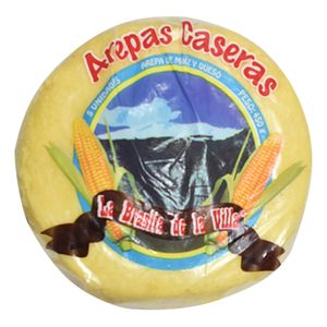 Arepa LA BRASITA DE LA VILLA rellena de queso 5 unds x450 g
