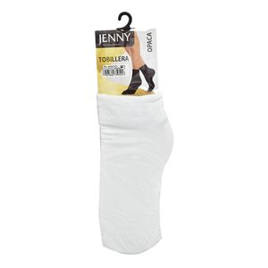 Media JENNY tobillera blanco talla única