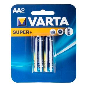 Pila VARTA carbón azul aa x2 unds