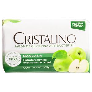 Jabón CRISTALINO manzana x125 g