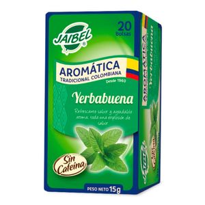 Aromática JAIBEL yerbabuena x20 sobres