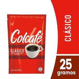 Café COLCAFÉ clásico suave 6 unds x25 g c/u