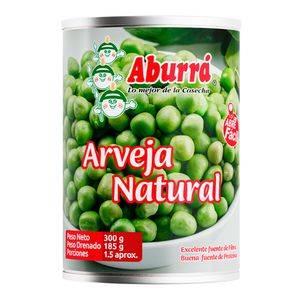 Arveja ABURRÁ natural x185 g