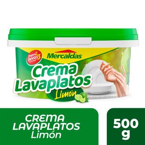 Lavaplatos limón MERCALDAS x500 g 2x3