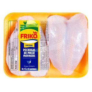 Pechugas pollo FRIKO x2 unds x1000 g Peso variable