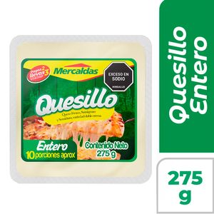 Quesillo MERCALDAS entero x275 g 2x3