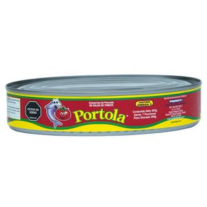 Conserva de pescado PORTOLA ovalada tomate x280 g