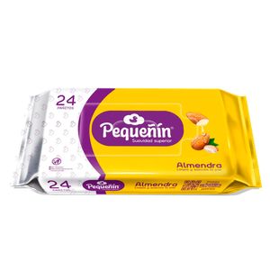 Pañitos húmedos PEQUEÑIN almendra x24 unds