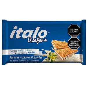 Galletas wafer ITALO vainilla x94 g