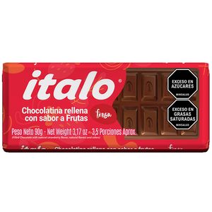 Chocolatina ITALO relleno de fruta x90 g