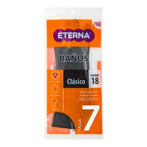 Guante ETERNA baños clásico negro talla 7