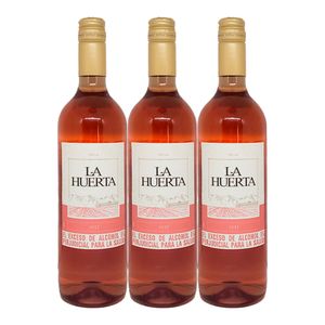 Vino LA HUERTA rosé x750 ml 2x3
