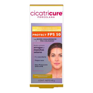 CICATRICURE porcelana FPS50 x40 g