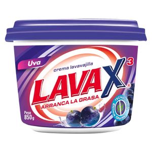 Lavaplatos LAVAX crema uva x850 g