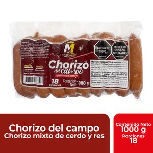 Chorizo del campo M x1000 g