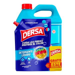 Suavizante DERSA primavera x4000 ml Gratis jabón liquido x400 ml