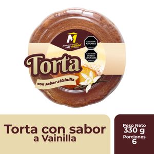 Torta M tradicional de vainilla x330 g