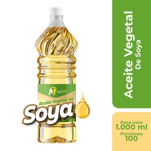 Aceite vegetal M 100% soya x1000 ml