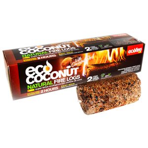 Leño ecologico ECOFIRE coconut super fire