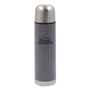Termo HOME ELEMENTS acero inoxidable gris x500 ml