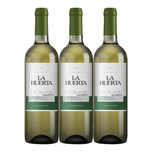 Vino LA HUERTA sauvignon blanco x750 ml 2x3