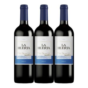 Vino LA HUERTA merlot x750 ml 2x3