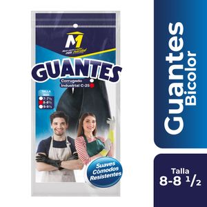 Guante M bicolor talla 8-8.5