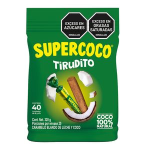 Turron SUPERCOCO tirudito x320 g