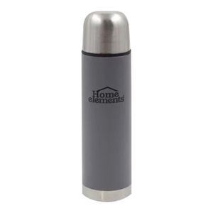 Termo HOME ELEMENTS acero inoxidable gris 320 ml