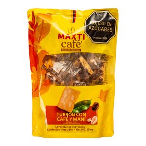 Turrón MAXTI CAFÉ maní x288 g
