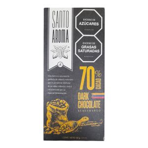 Chocolate SANTO AROMA 70% cacao x50 g