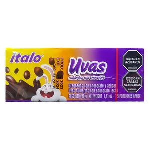 Uvas ITALO chocolatex40 g