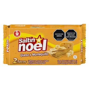 Galleta SALTÍN NOEL queso y mantequilla 2 tacos x225 g