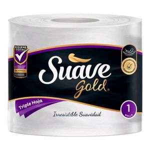 Papel higiénico SUAVE GOLD 1 rollo x32 metros