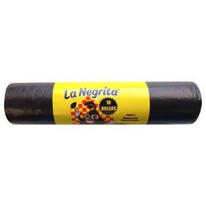 Bolsa para basura LA NEGRITA 85x100 rollo x10 unds