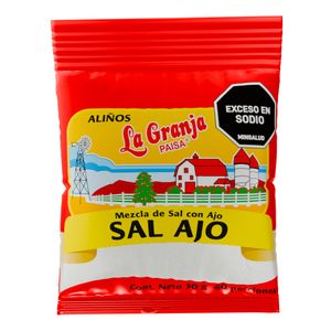 Sal de ajo LA GRANJA x30 g