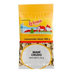 Maní crudo LA GRANJA x100 g