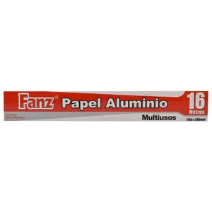 Papel aluminio FANZ x16 mt
