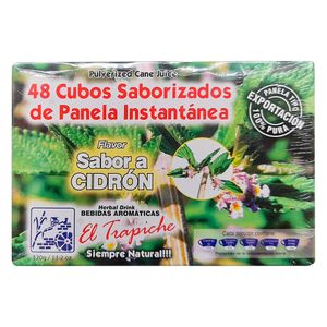 Aromática EL TRAPICHE de cidrón x48 cubos