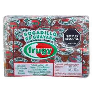 Bocadillo FRUGY envuelto x240 g