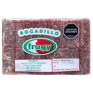 Bocadillo FRUGY azucarado x480 g
