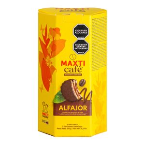 Alfajor MAXTICAFÉ 5 unds x160 g