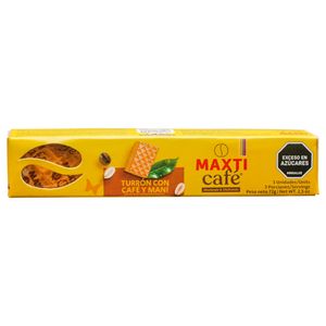 Turrón café MAXTICAFE x72 g