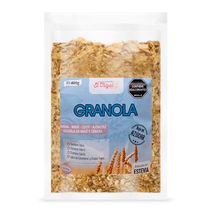 Granola EL TRIGAL light endulzada con stevia x400 g