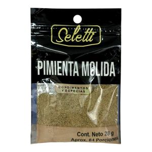Pimienta SELETTI molida x28 g