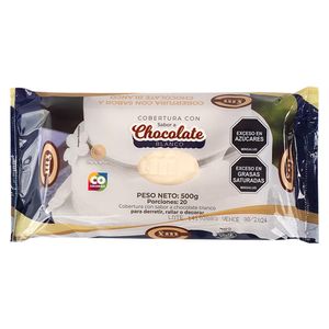 Cobertura F&M chocolate blanco x500 g