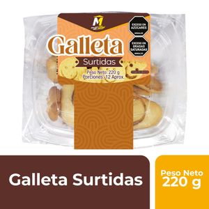 Galleta M mantequilla surtida x220 g
