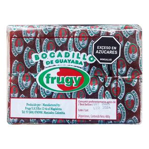 Bocadillo FRUGY envuelto x480 g