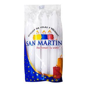 Vela SAN MARTIN troquelada mediana