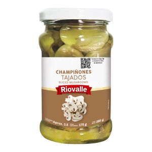 Champiñones RIOVALLE tajados x170 g
